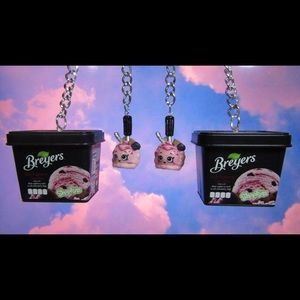 Ice Cream Earrings 🍨